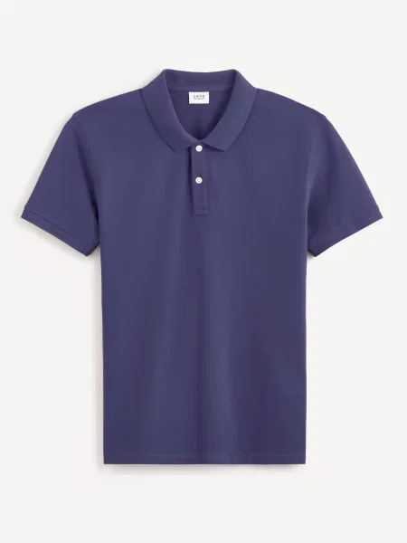 Tricou polo Celio albastru
