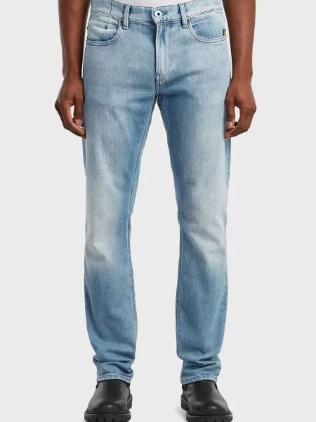 Прямі джинси G-star Raw блакитні