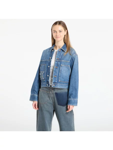 Jacket Calvin Klein Jeans Workwear Jacket Blue S niebieskie