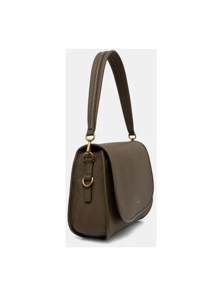 MICHAEL Michael Kors torebka crossbody skórzana Holmes zielona