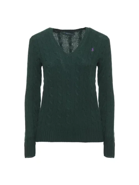 Sweter Ralph Lauren wełniany zielony