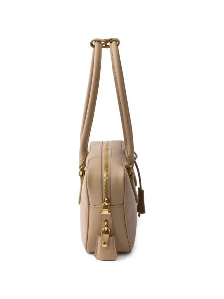Top Prada din piele