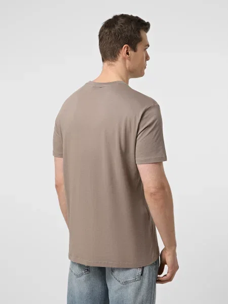 Футболка Armani Exchange бежевая