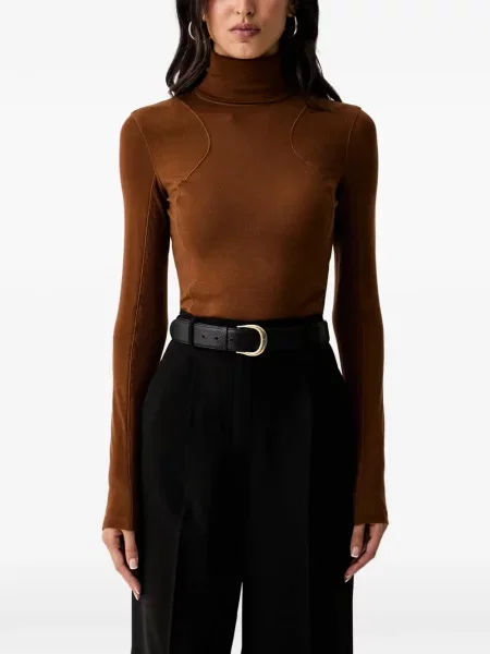 Lung top Elisabetta Franchi maro