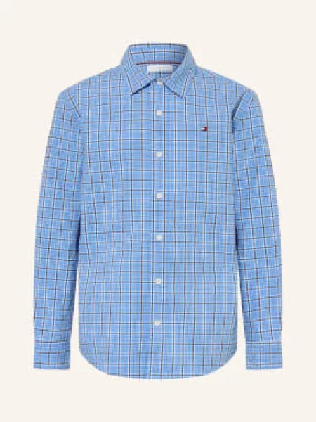 Tommy Hilfiger Košile tmavě / bílá / černá modrá