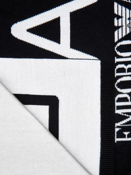 Шарф Ea7 Emporio Armani чорний