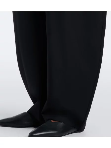 Pantaloni Róhe de lână negru