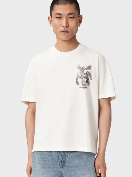 Футболка Allsaints біла