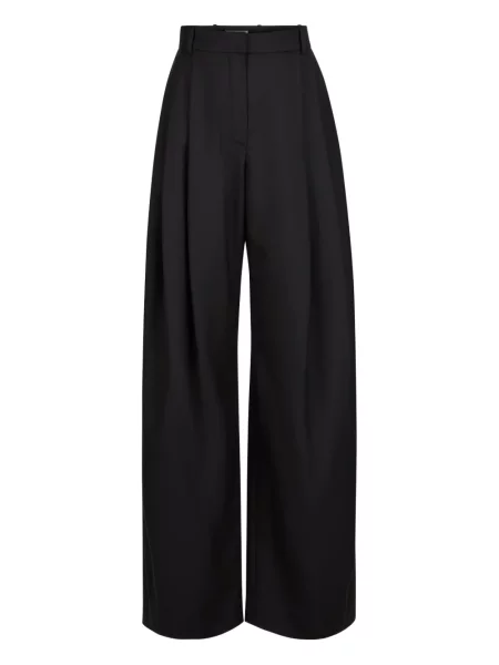Pantaloni Nina Ricci plisate negru