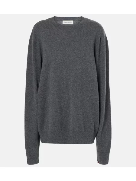 Pulover Extreme Cashmere din cașmir negru