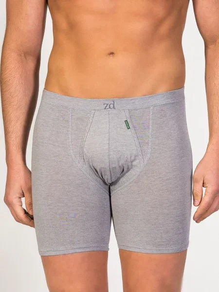 Zd ZERO DEFECTS Boxeri Cyclist Egyptian cotton' gri