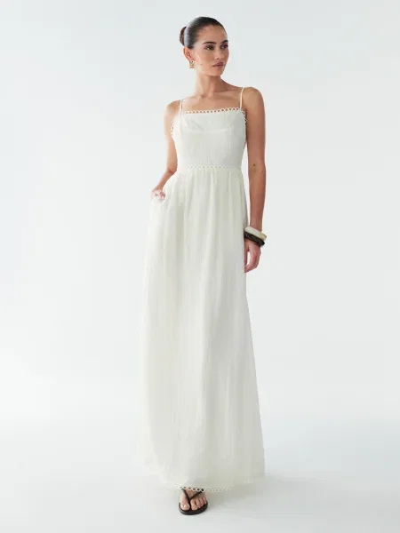 BWLDR Rochie KIARA' alb