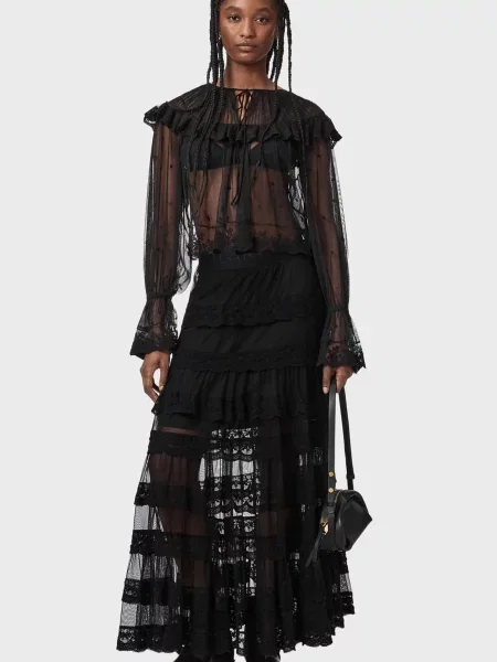 Спідниця Allsaints чорна