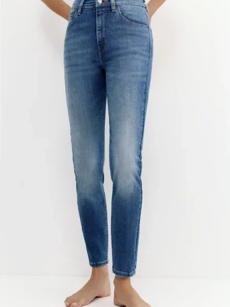 Pull&Bear Jeans denim albastru