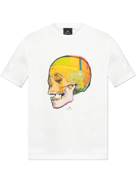 Tricou Ps Paul Smith cu imagine alb
