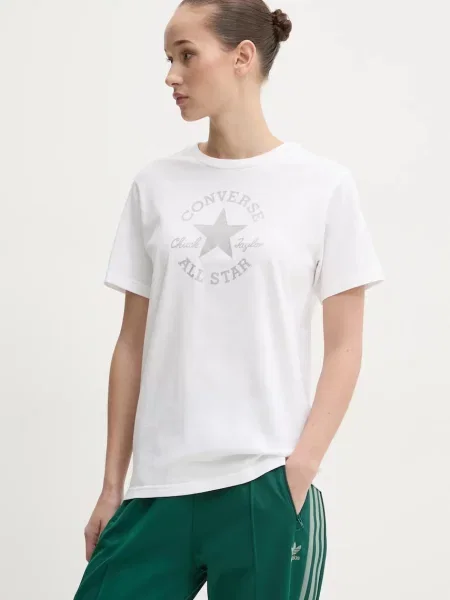 Converse tričko bílé