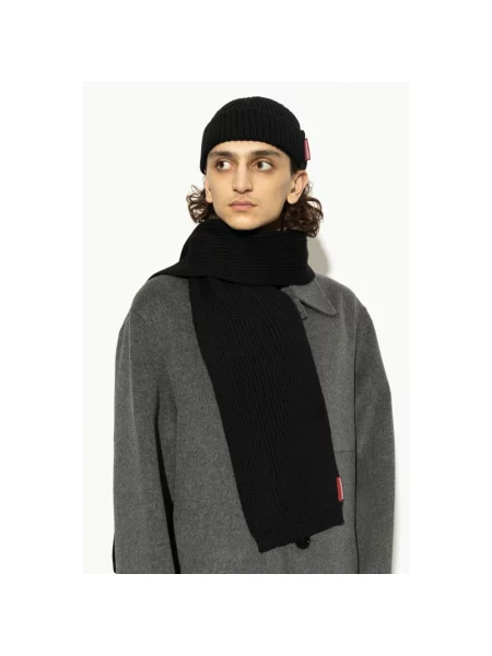 Czapka Dsquared2 wełniana czarna