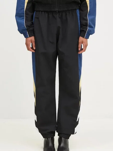 Donji dio trenirke Martine Rose Panelled Trackpant s uzorkom crna