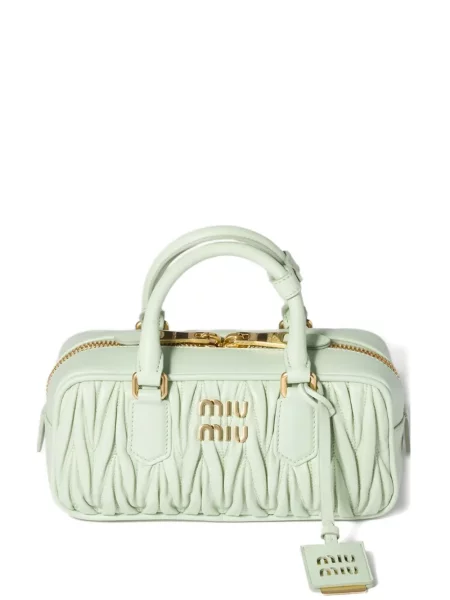 Geantă Miu Miu din piele verde