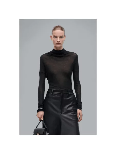 Top Victoria Beckham czarny