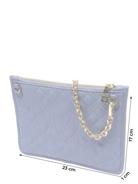 Love Moschino Geantă de umăr porumbel albastru