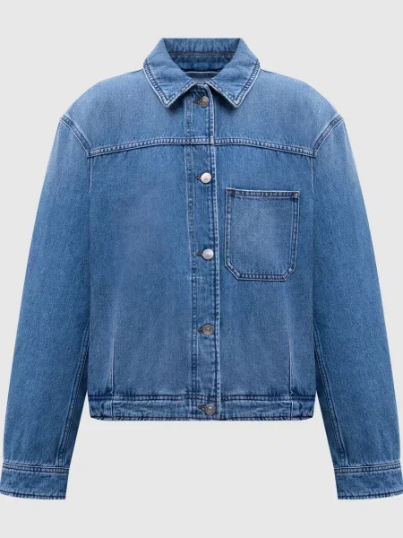 Джинсова куртка Woolrich синя
