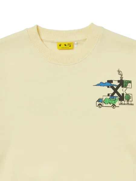 Sweter dziecięcy Off-white biały