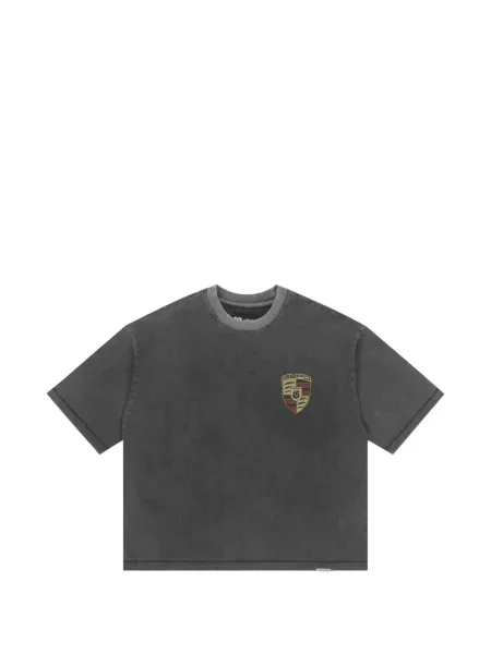Tricou Godspeed cu imagine gri