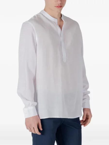 Gulerat tricou Antony Morato alb