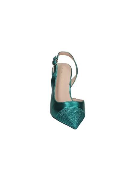 Salonke Polka Shoes zelena