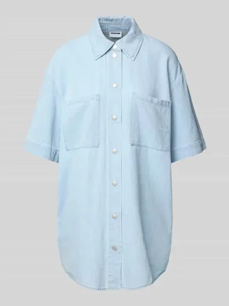 Sukienka jeansowa z na piersi model ‘OREGON’ Noisy May