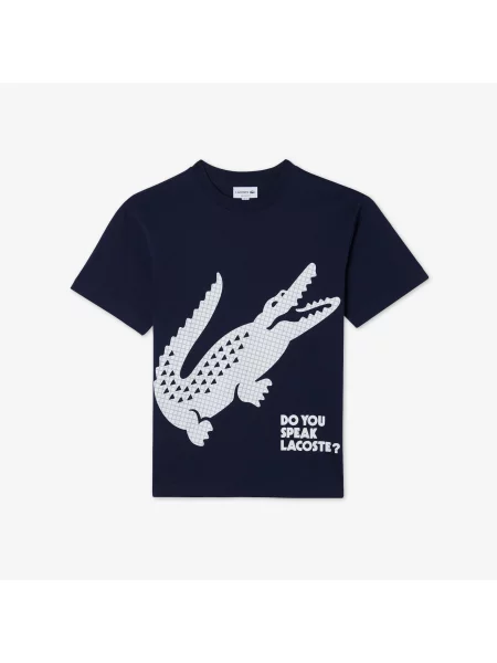 Футболка Lacoste синяя