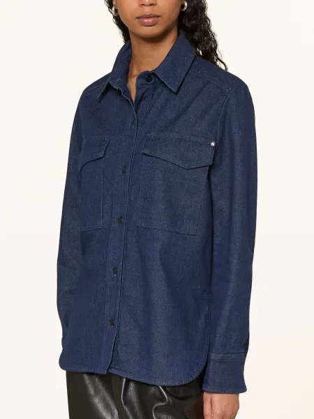 Boss Koszula Jeansowa Alosyne blau granatowa