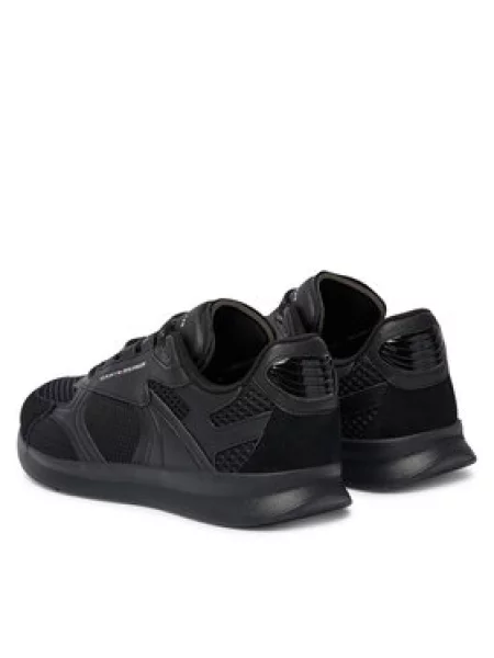 Tommy Hilfiger Sportcipők Lightweight Runner Monocolor fekete