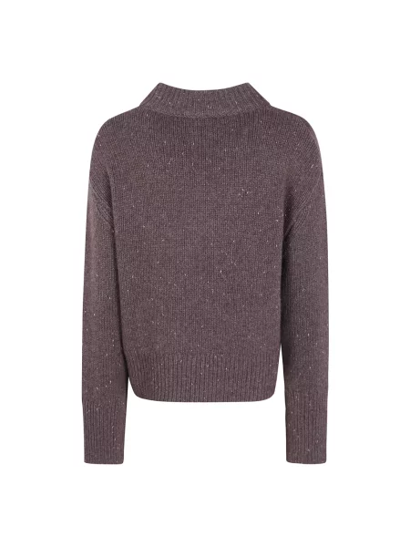 Sweter Lisa Yang brązowy