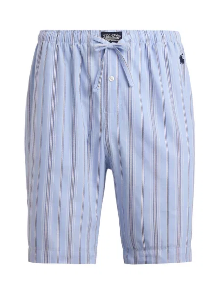 Polo Ralph Lauren Pantaloni de pijama albastru noapte / opal / albastru deschis alb