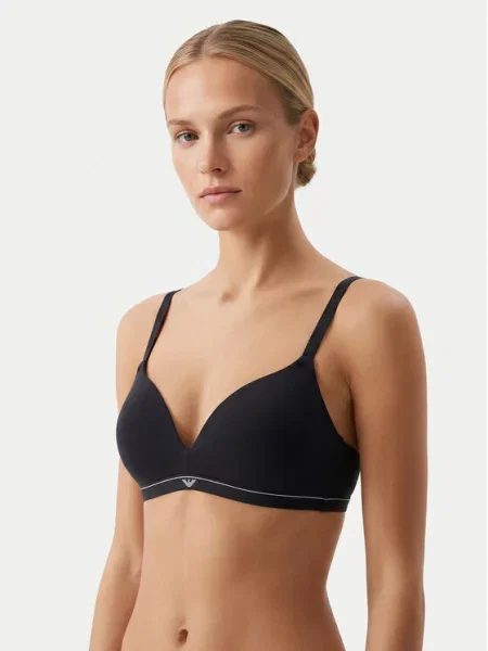 Podprsenka Bralette Emporio Armani Underwear černá