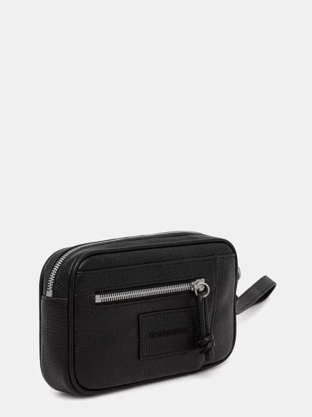 Кожаная косметичка Emporio Armani
