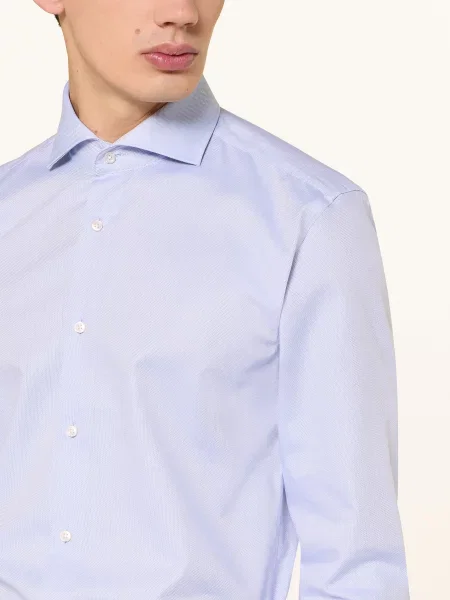 Boss Košile Oxford Hank Slim Fit tmavě modrá