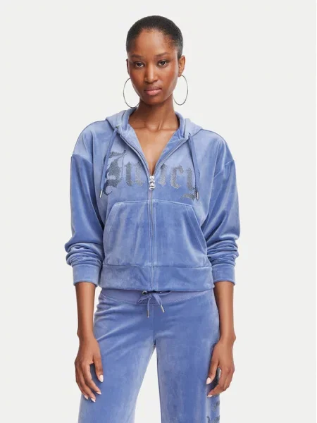 Juicy Couture Džemperis Old Gothic mėlyna