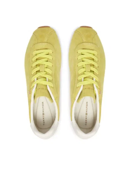 Superge Tommy Hilfiger Th Bella Low Runner Suede zelena