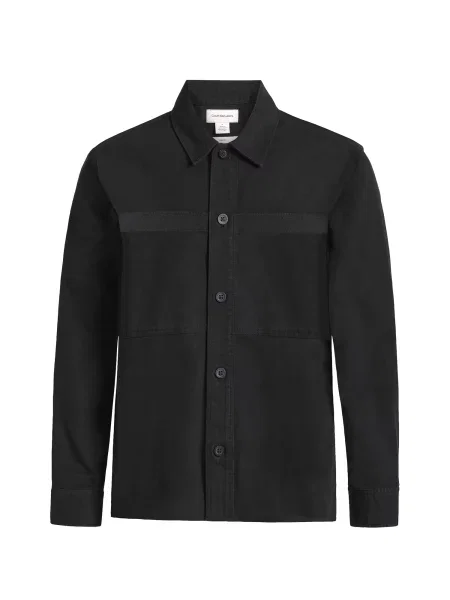 Calvin Klein Jeans Geacă de primăvară-toamnă gri închis negru
