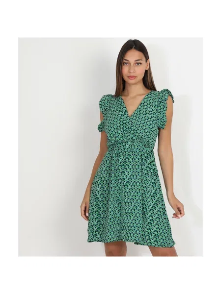 Haljina La Modeuse zelena