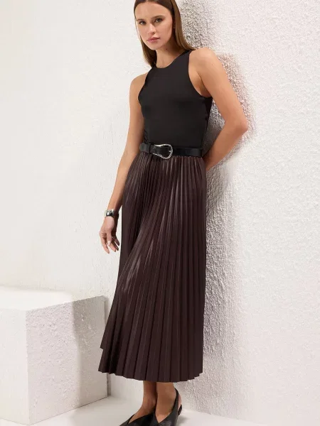 Trendyol Fustă maro