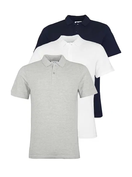 Only & Sons Tricou Gordon bleumarin / gri alb