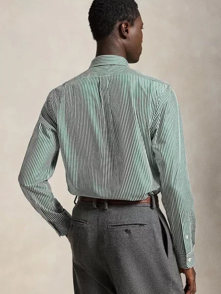Polo Ralph Lauren srajca z elastanom zelena