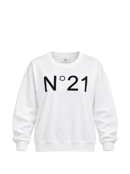 Hanorac N°21 cu imagine alb