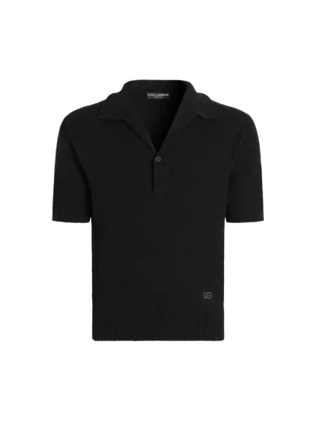 Koszulka polo Dolce And Gabbana czarna