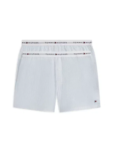 TOMMY HILFIGER Boxeri albastru deschis alb