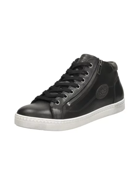 Sneakersy Aqa skórzane czarne